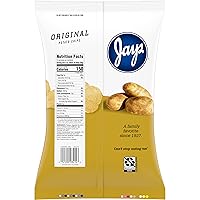 Vista 4 de Jays Papas fritas originales, bolsa de 10 onzas