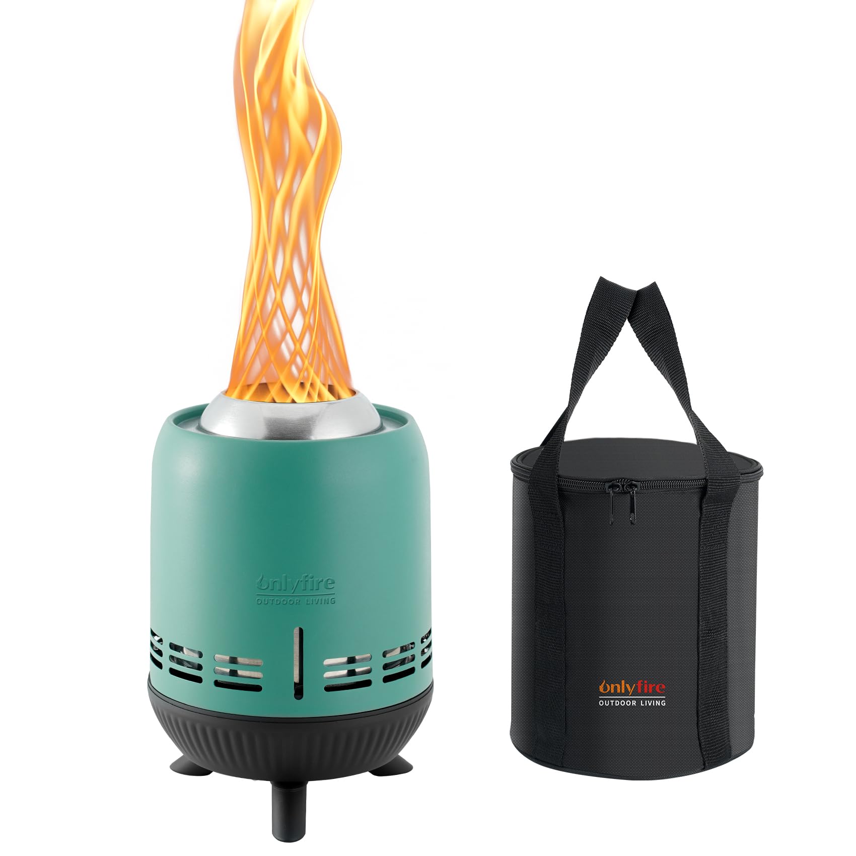Onlyfire Portable Smokeless Fire Pit Blue FP055