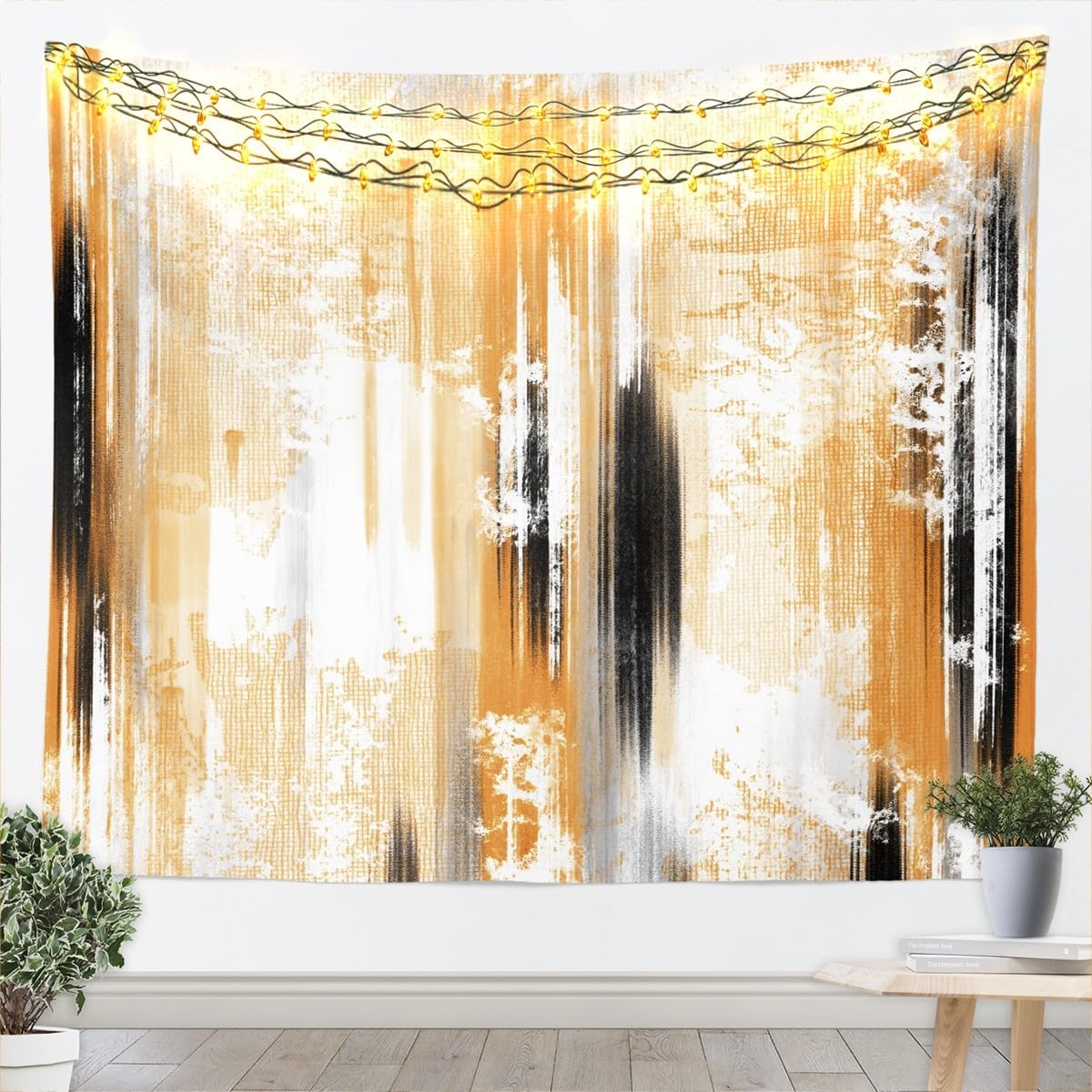 Feelyou Abstract Tapestry Room Bedroom Wall Hanging Blanket Large 59"x82"