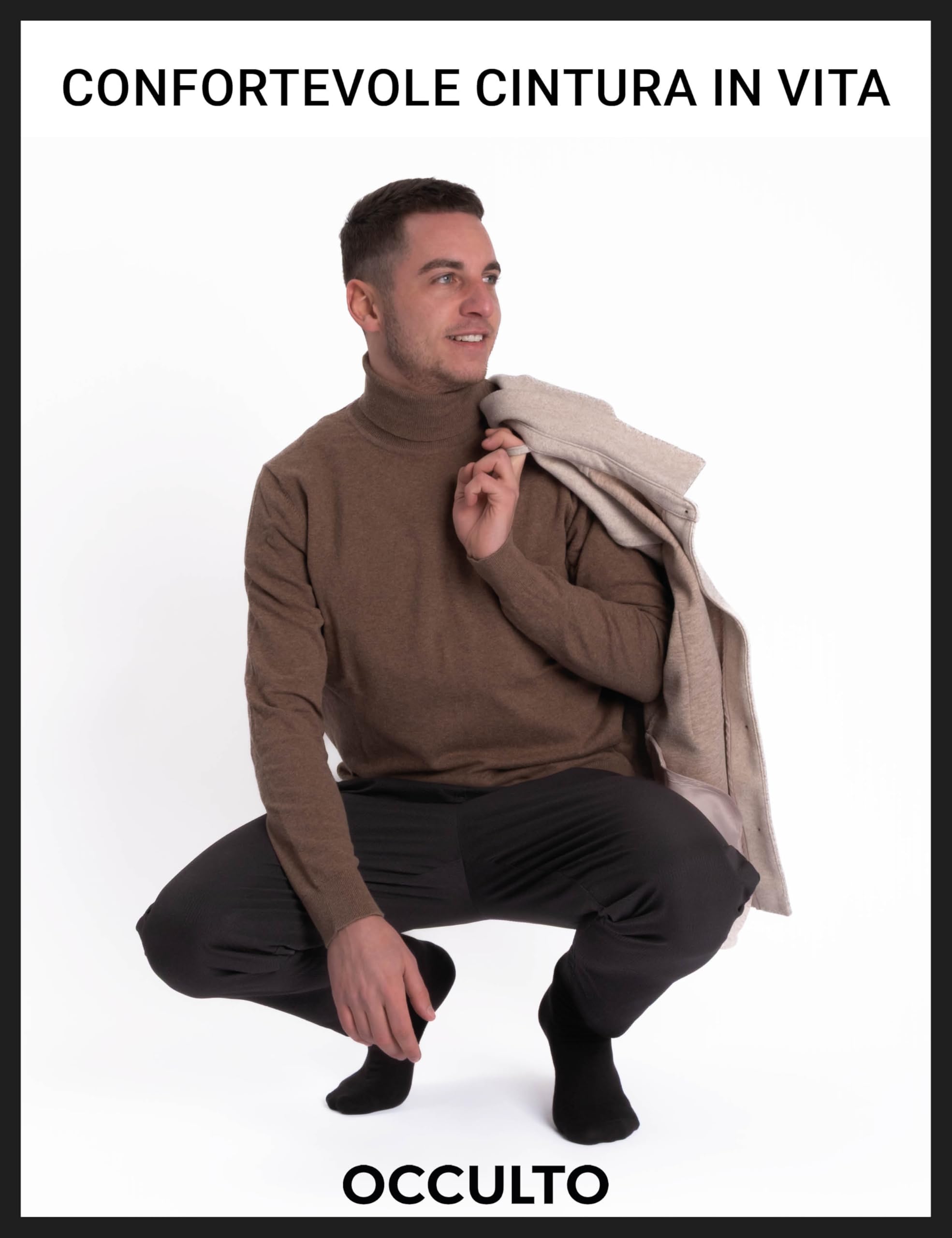 Occulto calze nero pacco da 10, pacco da 20, pacco da 30 (modello: Hermann), calzini nero