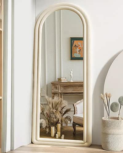 Floor Mirror, Arched Full Length Mirror, Arched Mirror, Standing Mirror,