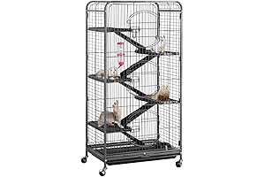 Yaheetech 6-Level Chinchilla Cage with Spacious Run Space for Little Girls