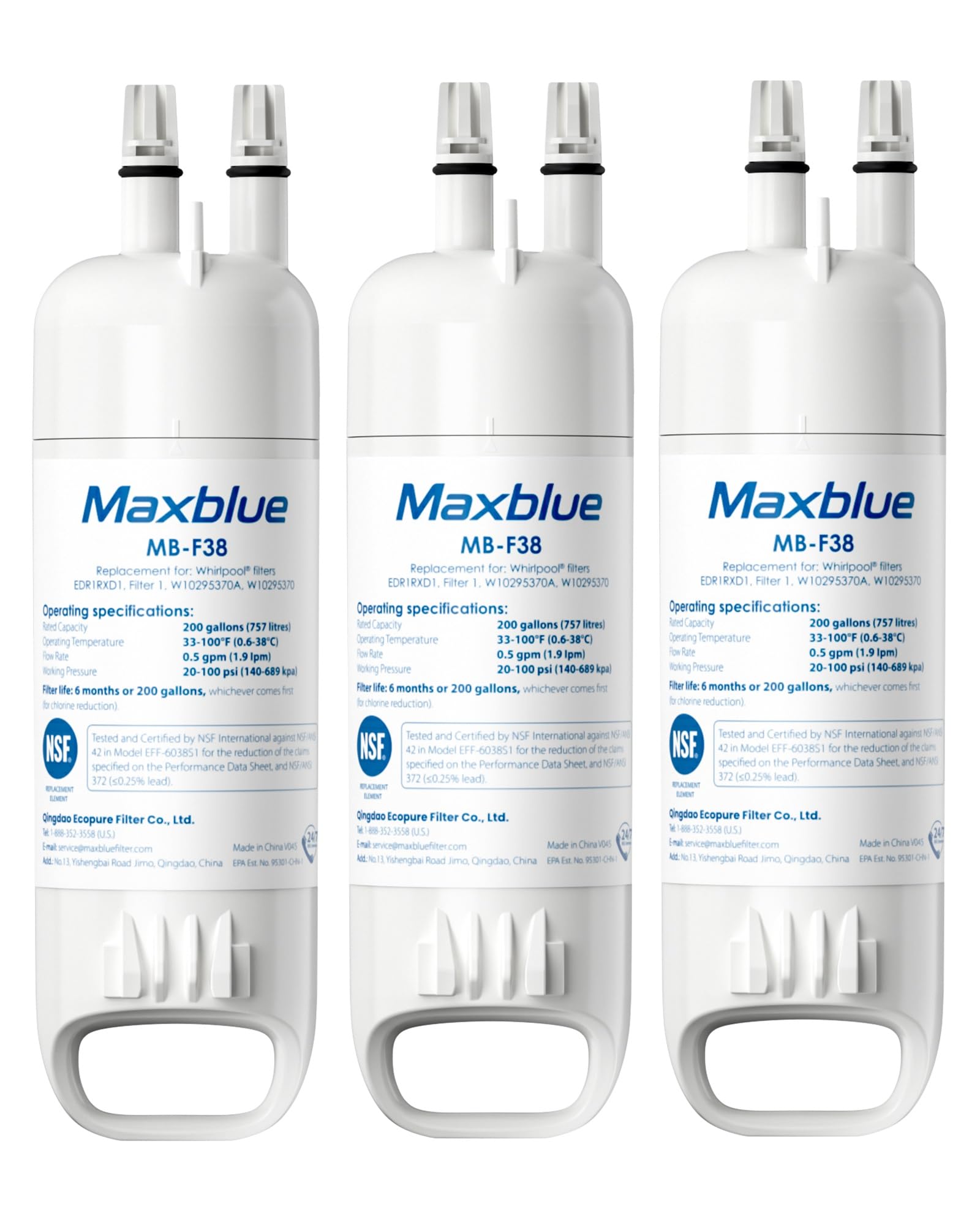 Amazon.com: Maxblue W10295370A Replacement for Everydrop® Filter 1