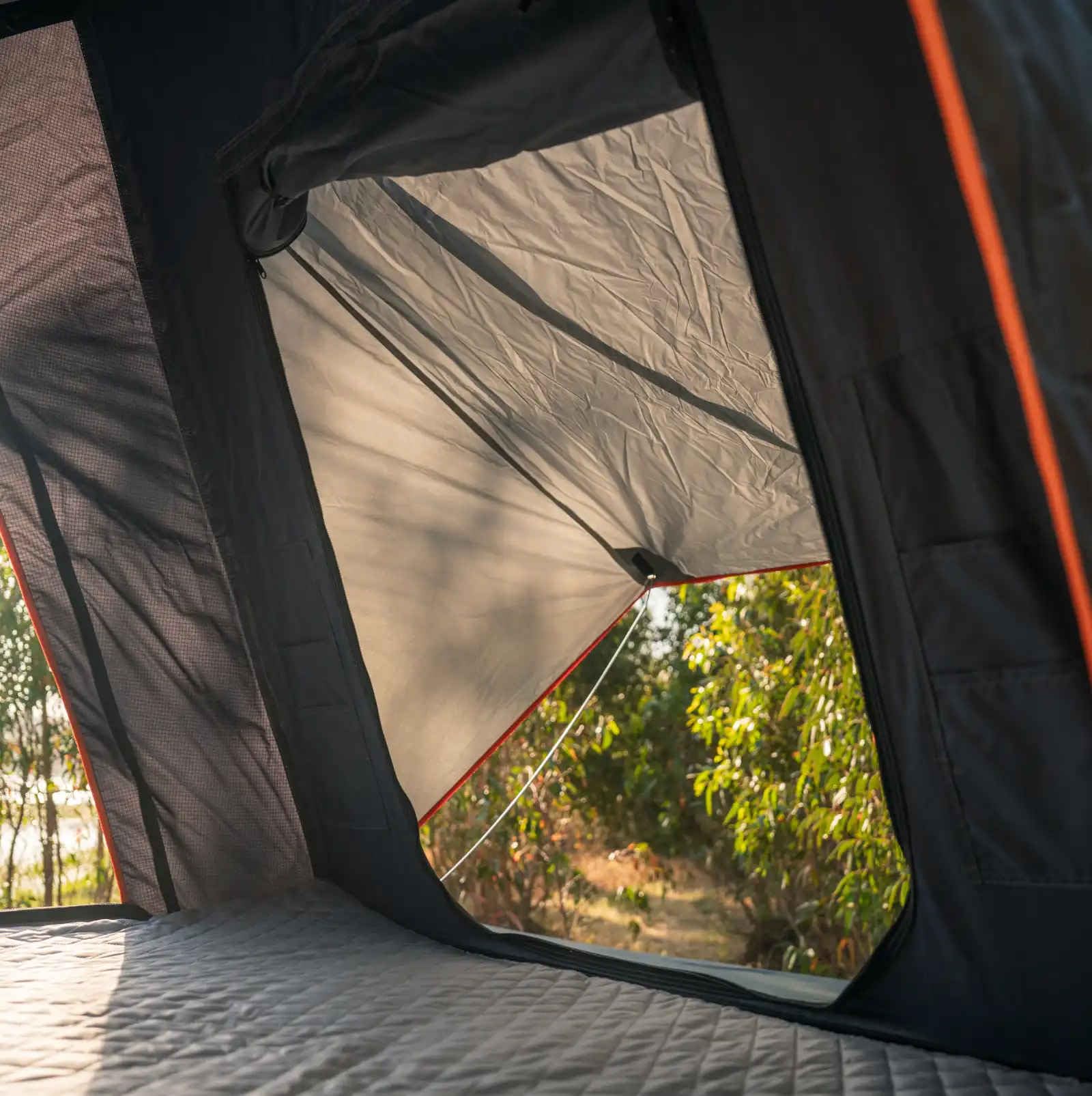 Prime Tech Gamma XL Hardtop Tent Black/Grey - Lightweight Aluminium Construction with Automatic Opening