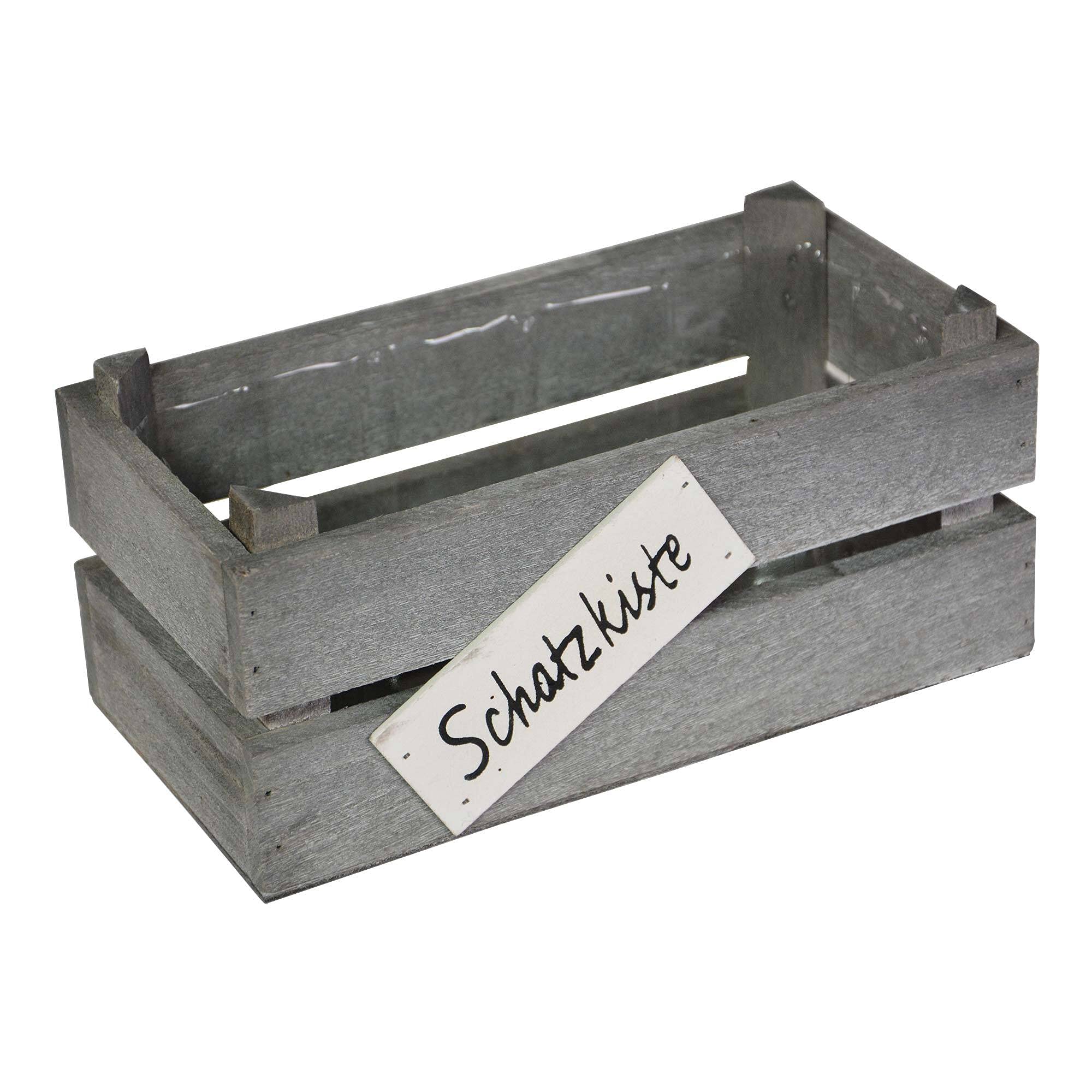 Lingjiushopping set van 2 houten kisten, mango ruwhout, voor opslag, afmetingen van de eerste kist: 70 x 35 x 35 cm (L x B x H) kist en kist