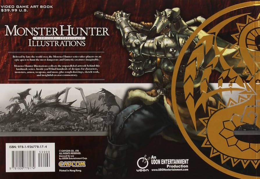美品 monster hunter illustrations Monster Hunter Illustrations 1 - Hardcover – UDON Entertainment