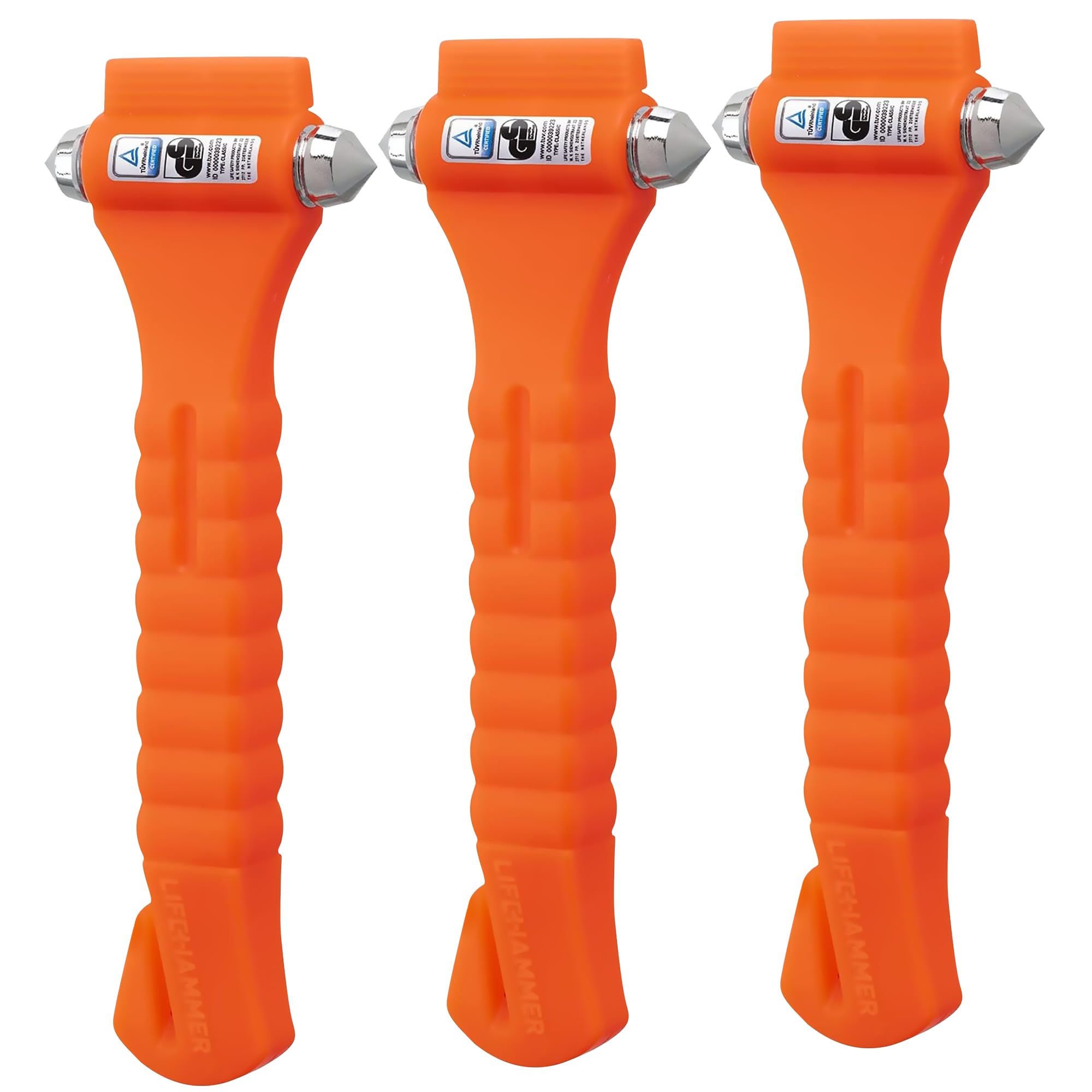 Lifehammer Brand Car Safety Hammer 3-Pack