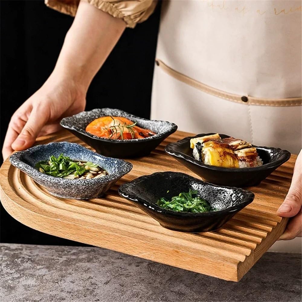 Snackgericht Sauce Gerichte Keramik Grill Dip Obst Dessert Platten Küche Geschirr | Natural