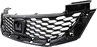 Vista 2 de Garage-Pro Conjunto de rejilla compatible con Honda Accord 2013-2015 pintado negro carcasa e inserto, Coupé