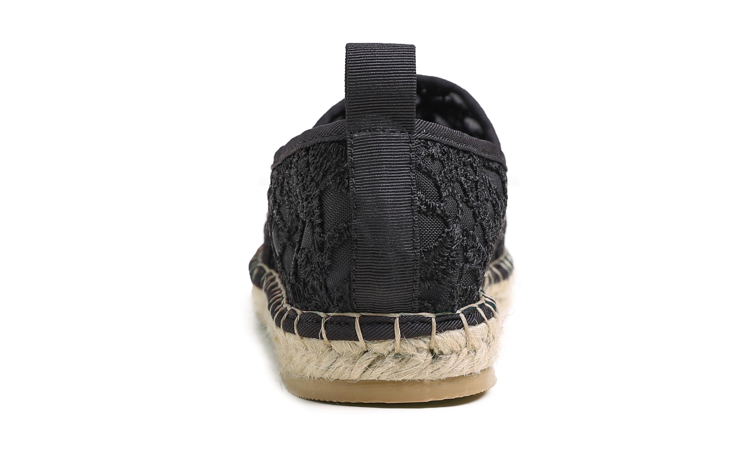 Feversole Close Toe Espadrilles Espadrilles à Bout fermé Chaussures Plates Confortables et Respirantes pour Femmes