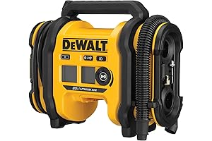 DEWALT 20V MAX Compact and Portable Tire Inflator, The Right Tools for the Man
