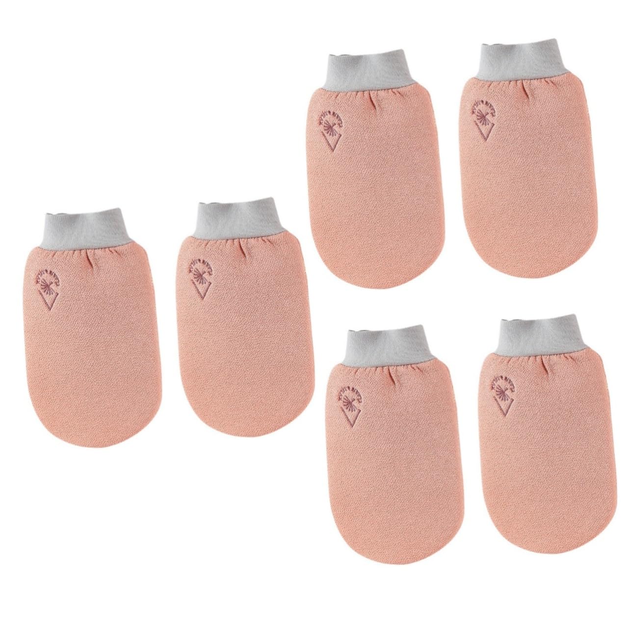 Healeved 6pezzi Guanti Esfolianti Per Doccia Guanti Da Bagno Spessi Massaggio e Pulizia Della Per Uso Domestico