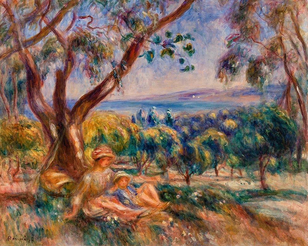 Amazon.com: ArtExpert Landscape with Figures, near Cagnes 1910 by
