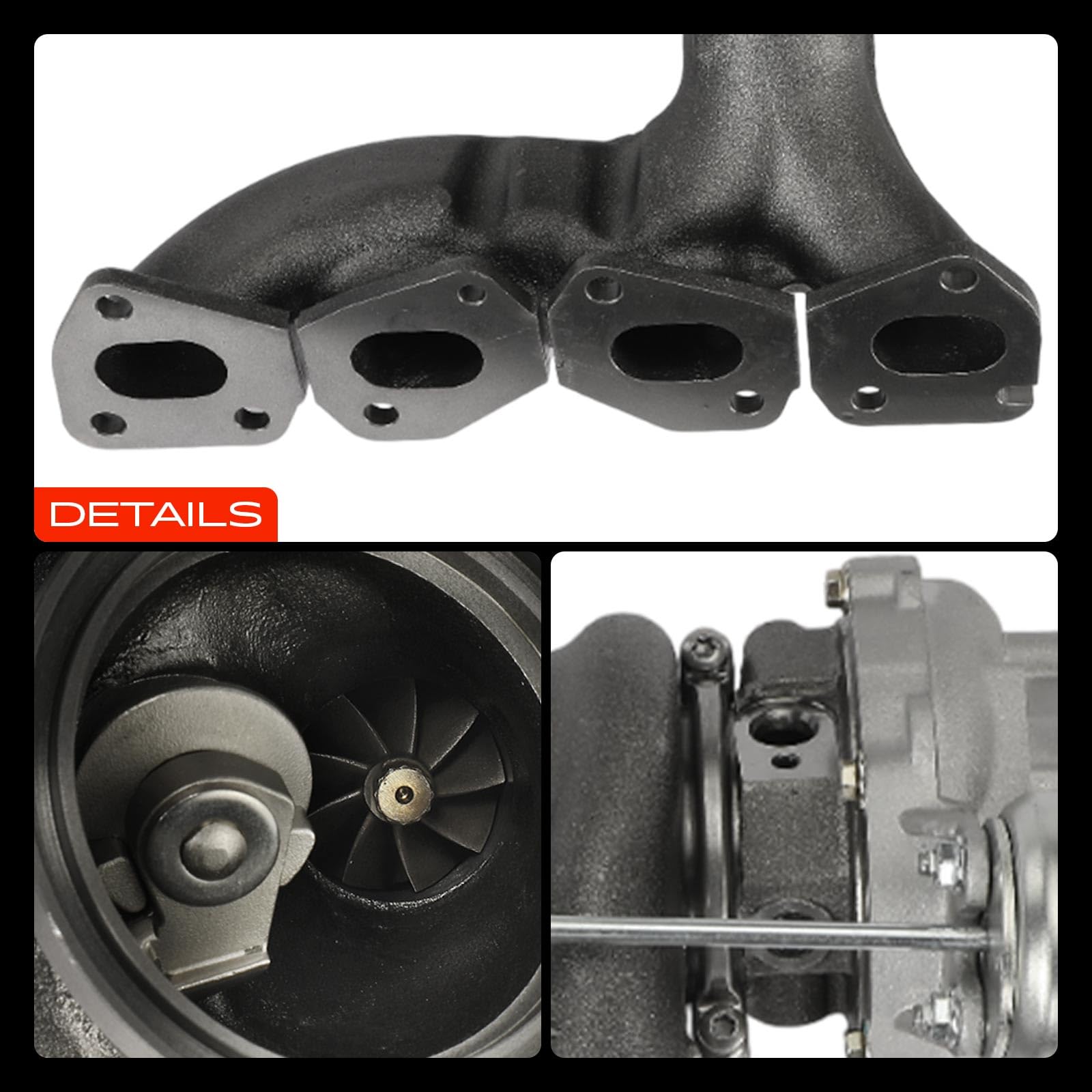 Frankberg Turbolader 11627645758 | Kompatibel mit 1er F20, 1er F21, 3er F30 F80, 3er Touring F31