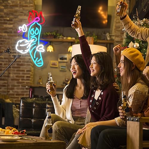 Miniatura 7 de NBHS Letrero de neón con texto en inglés "Drunk in Love" con luz de neón LED blanca para dormitorio, club, bar, Navidad, boda, fiesta, compromiso,