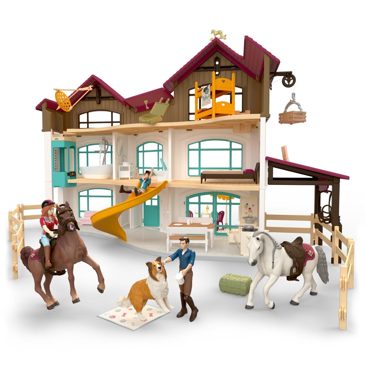 Schleich HORSE CLUB | Lakeside Villa Mansion with Stable 42785