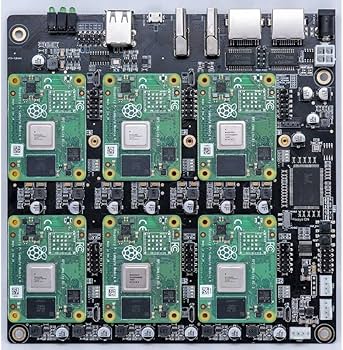 Amazon.com: DeskPi Super6C for Raspberry Pi Compute Module 4/CM4