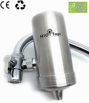Water Filter for the Tap - Tap - Stainless Steel 304 Drinking Water Filter - Water Filter Tap Elegant Design - High Quality - Tap Filter for Drinking Water