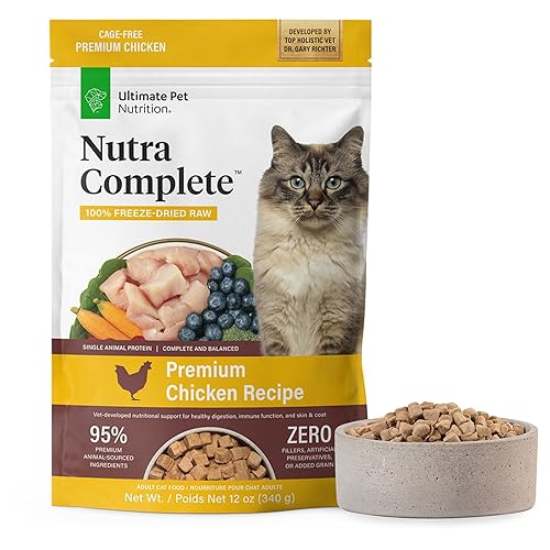 ULTIMATE PET NUTRITION Nutra Complete Premium Chicken Cat Food -
