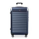 Travelpro Platinum Elite Hardside Expandable Checked Luggage, 8 Wheel Spinner, TSA Lock, Hard Shell Polycarbonate Suitcase, True Navy Blue, Checked Large 28-Inch Checked- Large 28-Inch True Navy Blue