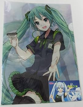 初音ミク クリアファイル 2D 初音ミク シングルクリアファイル＿初音ミク/振り向き