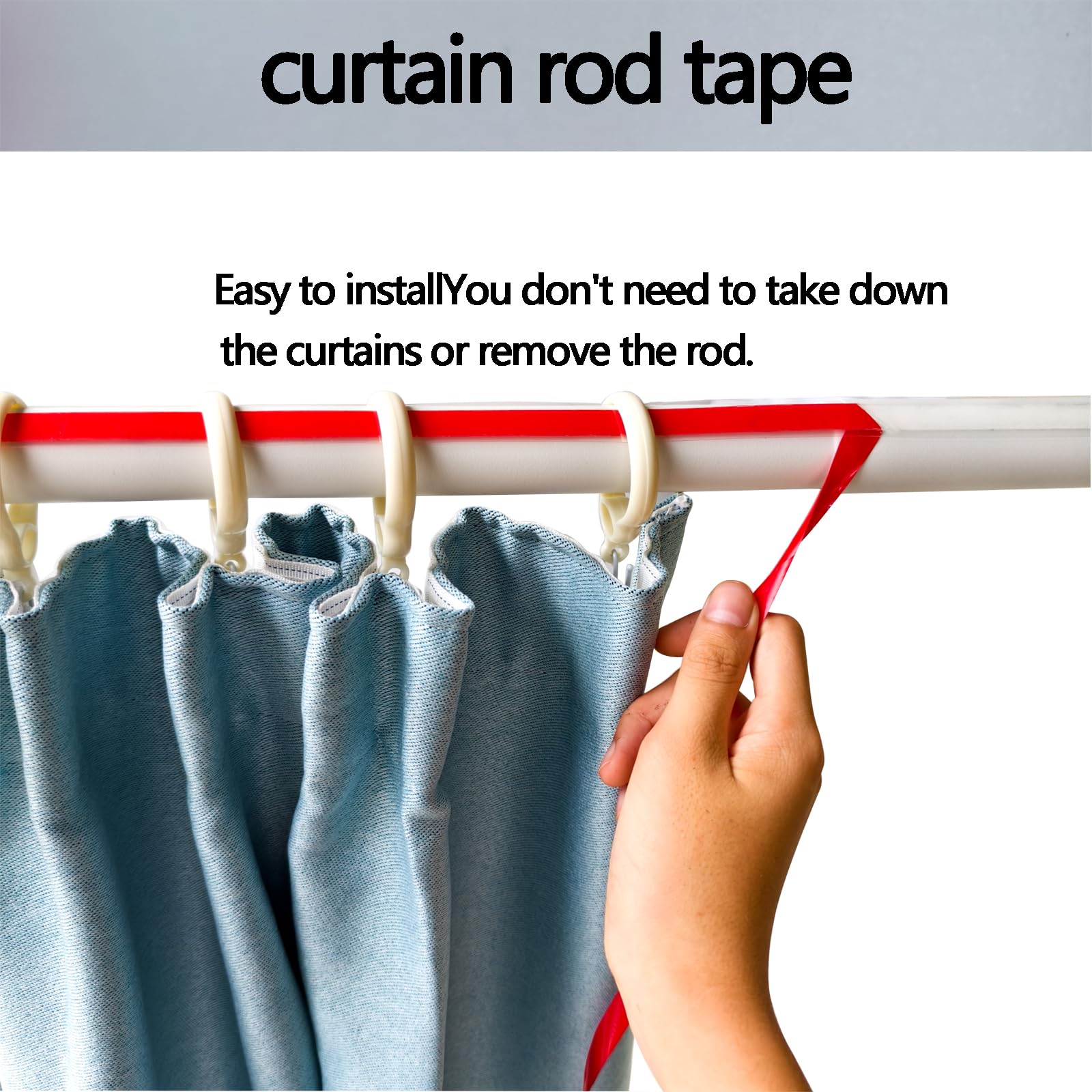 Command Strips For Curtain Rods Terixe Ft Hard Surface