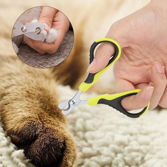 Foto 5 de 8 de Cortador de uas para gatos corta uñas canino perros pequeños antideslizante y cmodo cortauñas para gato…