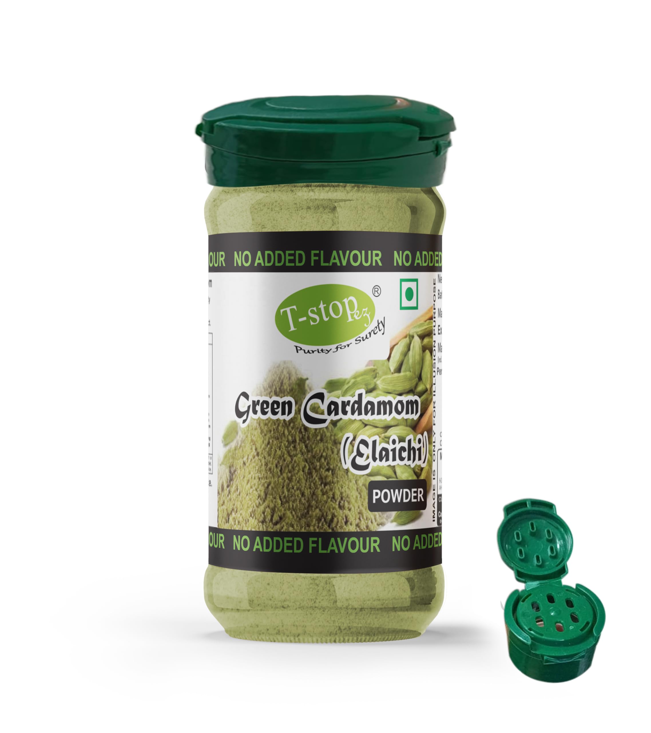 T-stopez-Purity For Surety Green Cardamom | Elaichi Powder (outer layer & seeds Included) Organic | Aromatic And Flavourful | 50 grams (B09YNYZGS9) Amazon Price History, Amazon Price Tracker