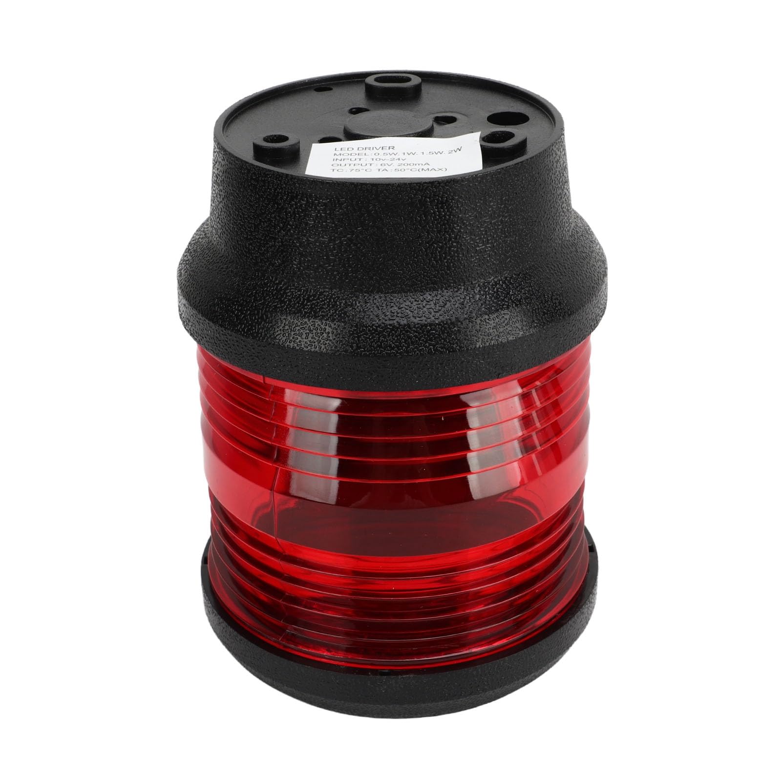 Cryfokt Marine Boat 360 Degree Red LED Navigation Light for Port Side