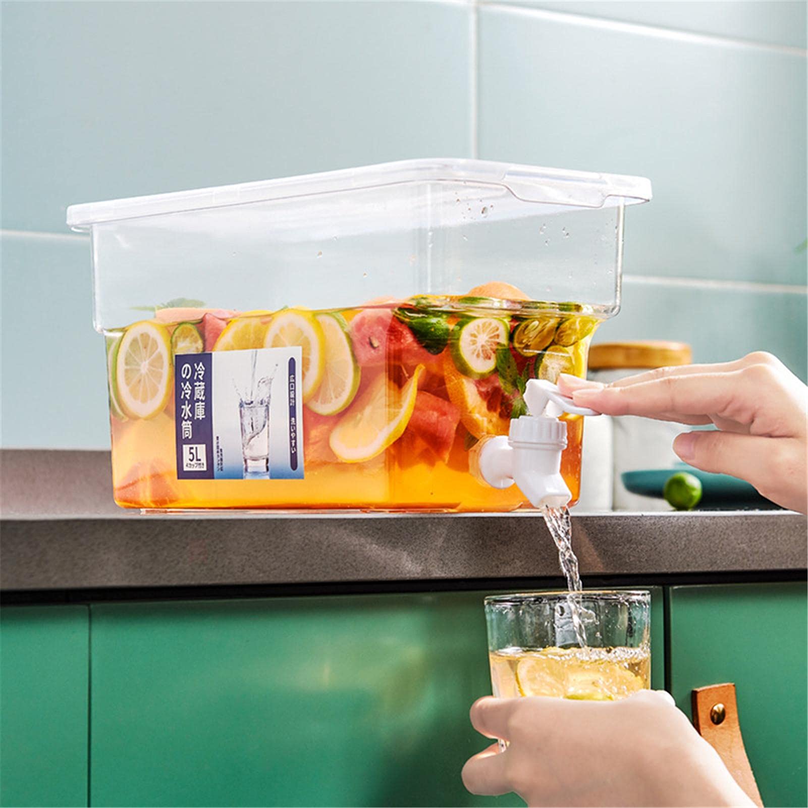 Amazon｜5L冷蔵庫ジャグディスペンサードリンクディスペンサー蛇口飲料