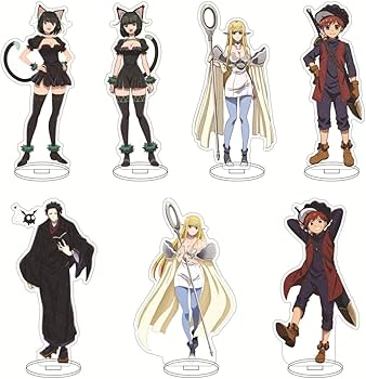 Amazon.co.jp: 異世界失格 アクリルスタンド アニメグッズ 札を立