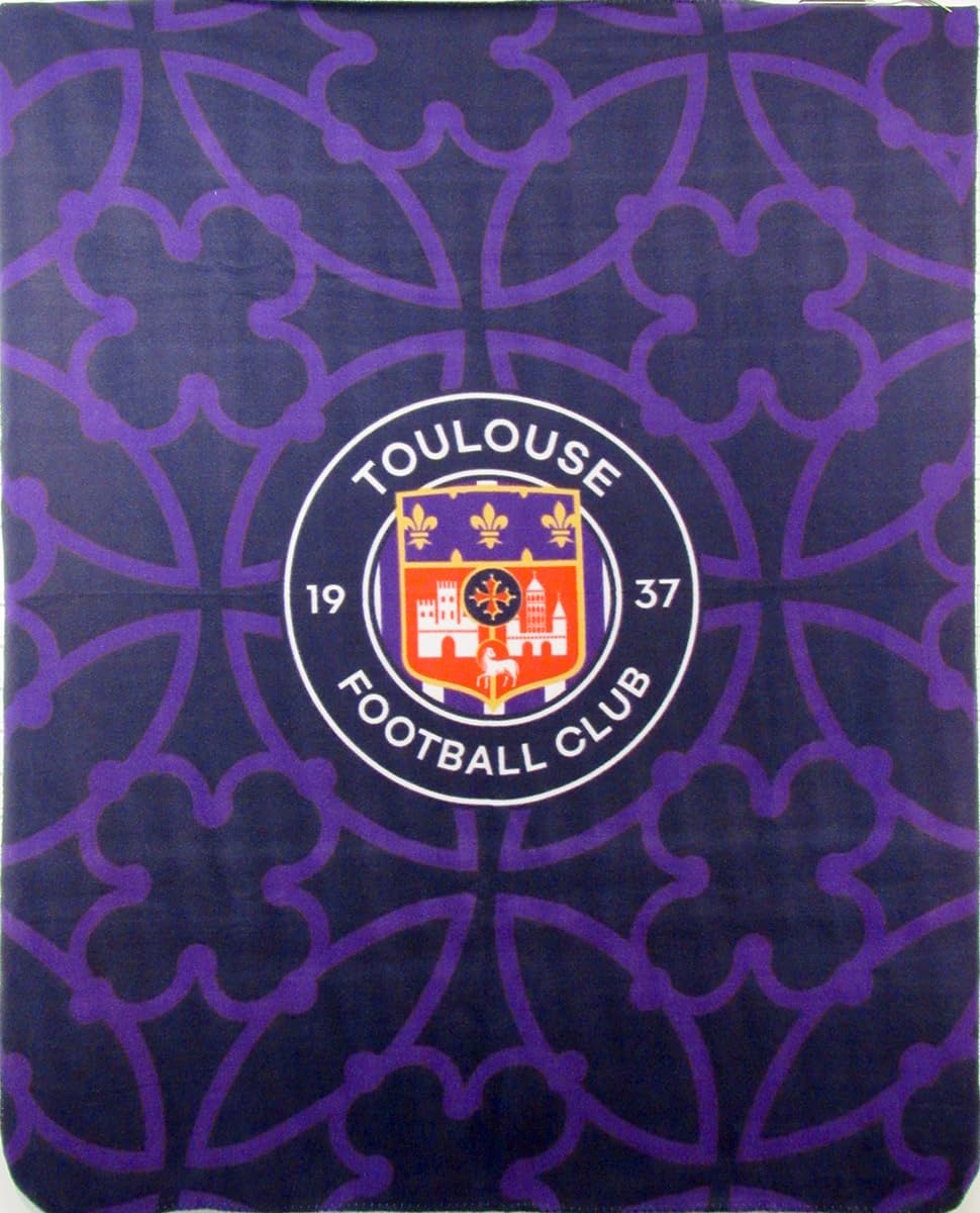 Plaid Polaire TFC Toulouse Football Club - Collection Officielle