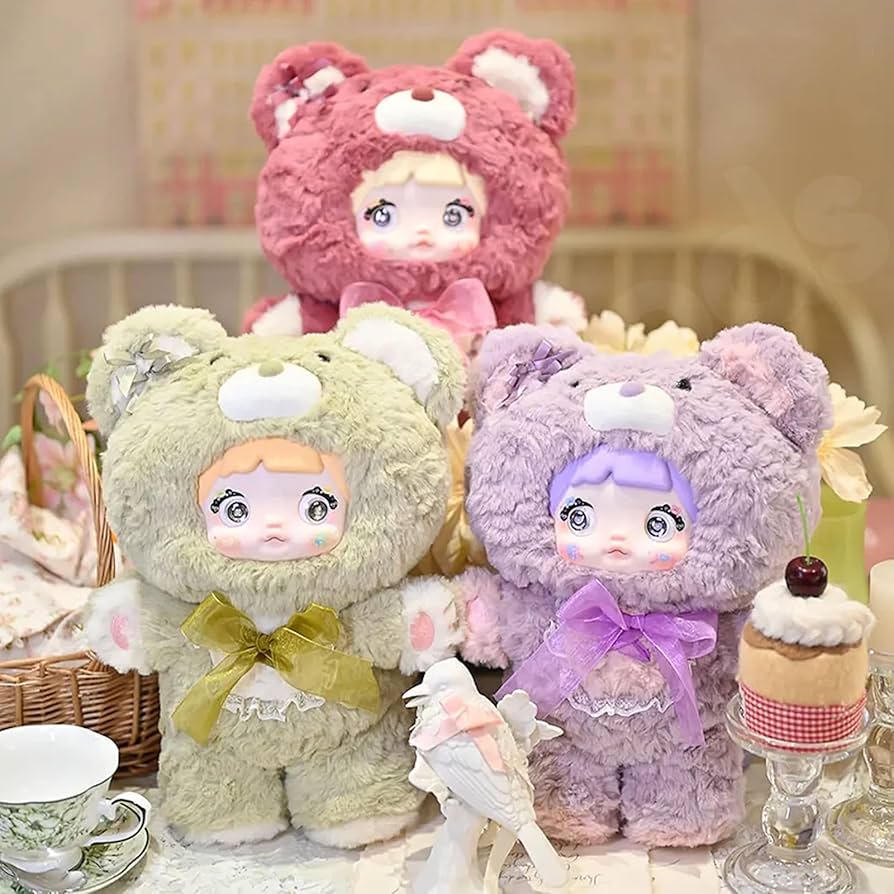 ぬいぐるみ Nommi 400% limited Nommi Blind Box Plush Figures Large, Cute Vinyl Face Blind