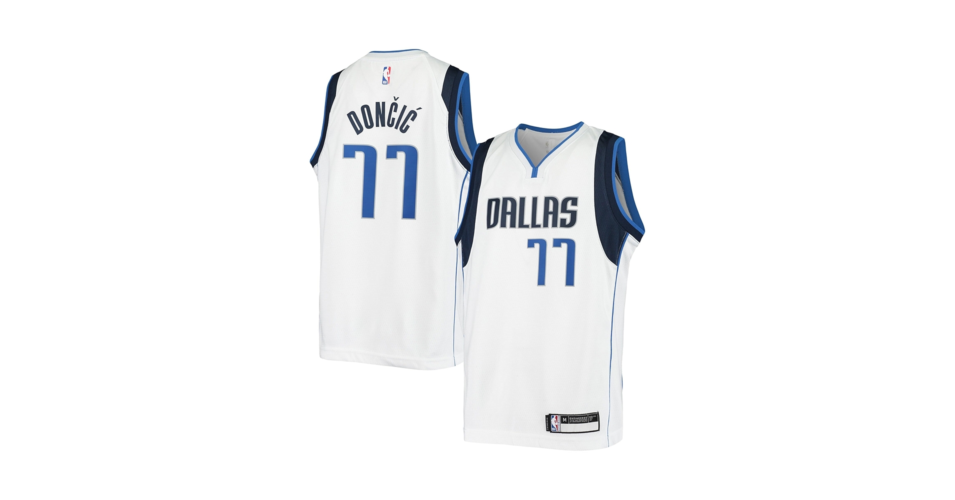 LAKERS DONČIĆ 77 ホワイト Los Angeles Lakers Nike Association Edition Swingman Jersey