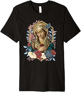 Our Lady of Sorrows Seven Dolours Piety Mater Dolorosa Premium T-Shirt