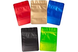 Premium 100-Pack Mylar Smell Proof Bags | Kando Storage