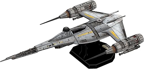 Miniatura 4 de Rompecabezas 4D - Star Wars El libro de Boba Fett El caza estelar de Boba Fett - Kit de modelo de papel 130 para adolescentes y adultos - A partir