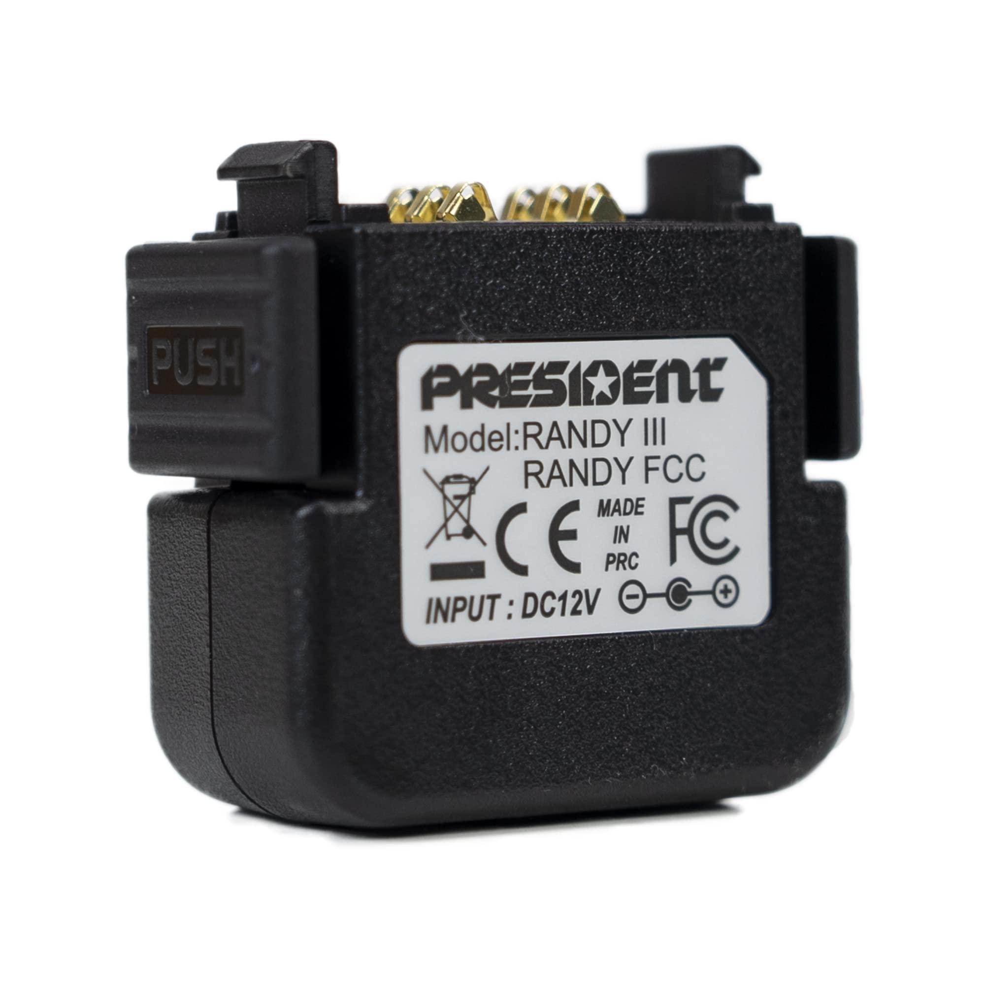 President Chargeur Acmr417 Compatible avec la Station Radio President Randy III