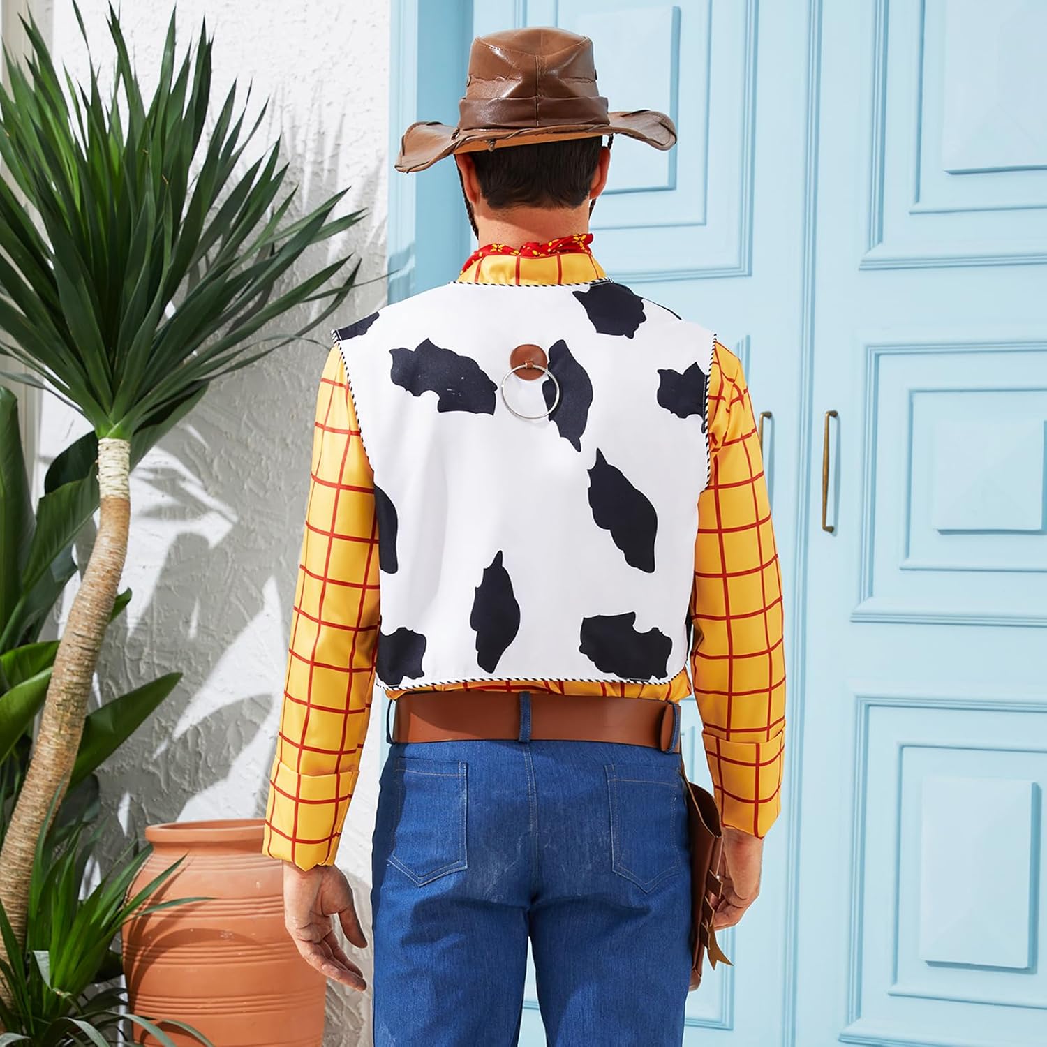 Woody Shirt Men's Plaid Button Down Long Sleeve Work Casual Shirt - Image 6