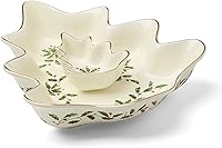 Vista 70 de Lenox 146504510 - Tazón de verduras navideño