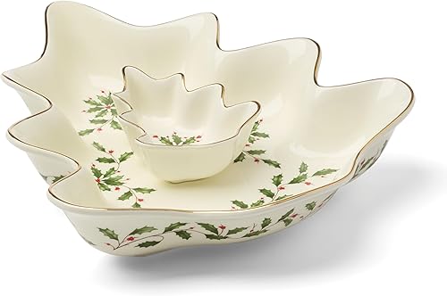 Vista 43 de Lenox 847117 - Cazuela cubierta navideña