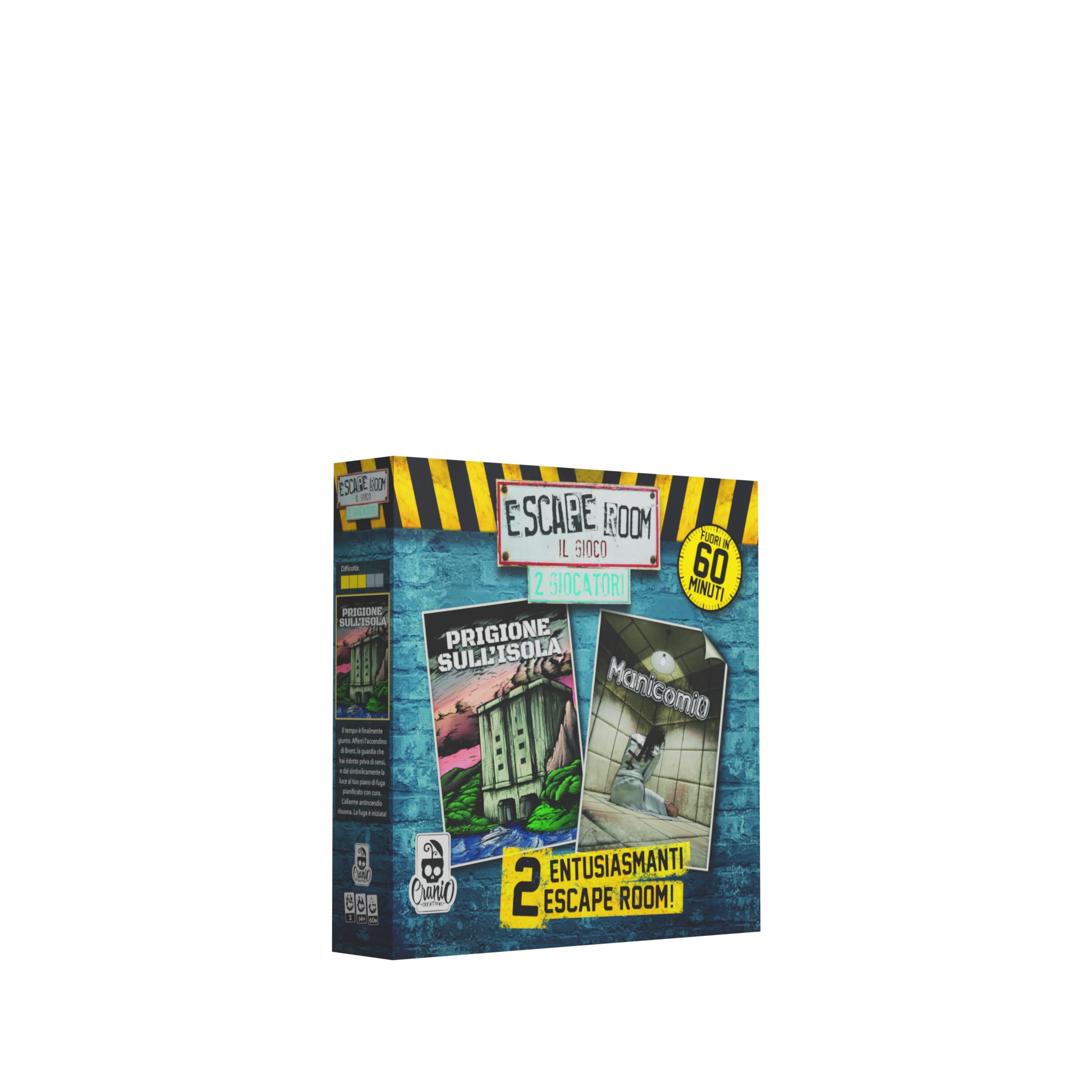 Escape Room 2 Player Classic Skull Creations CC272, Blue