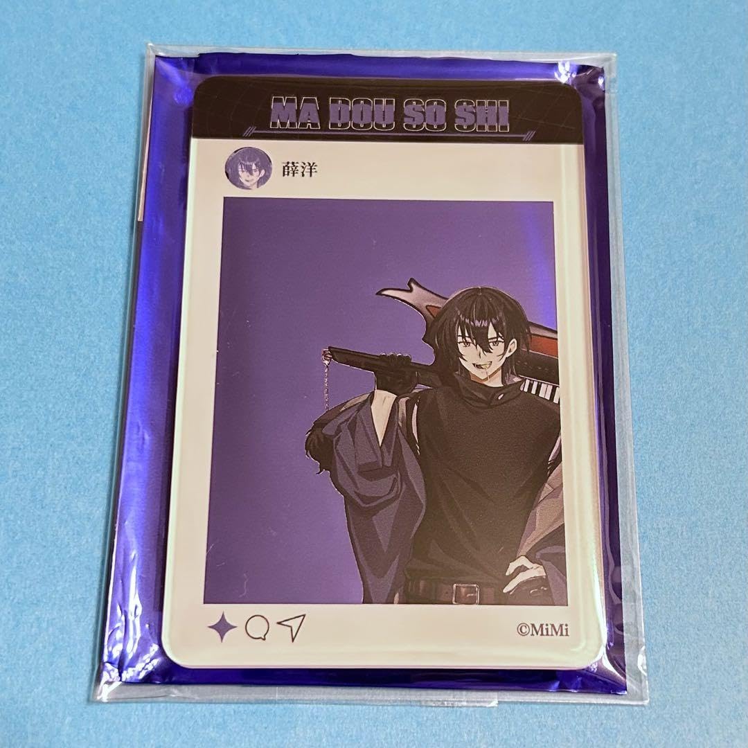 魔道祖師 記念展 アクリルカード 薛洋