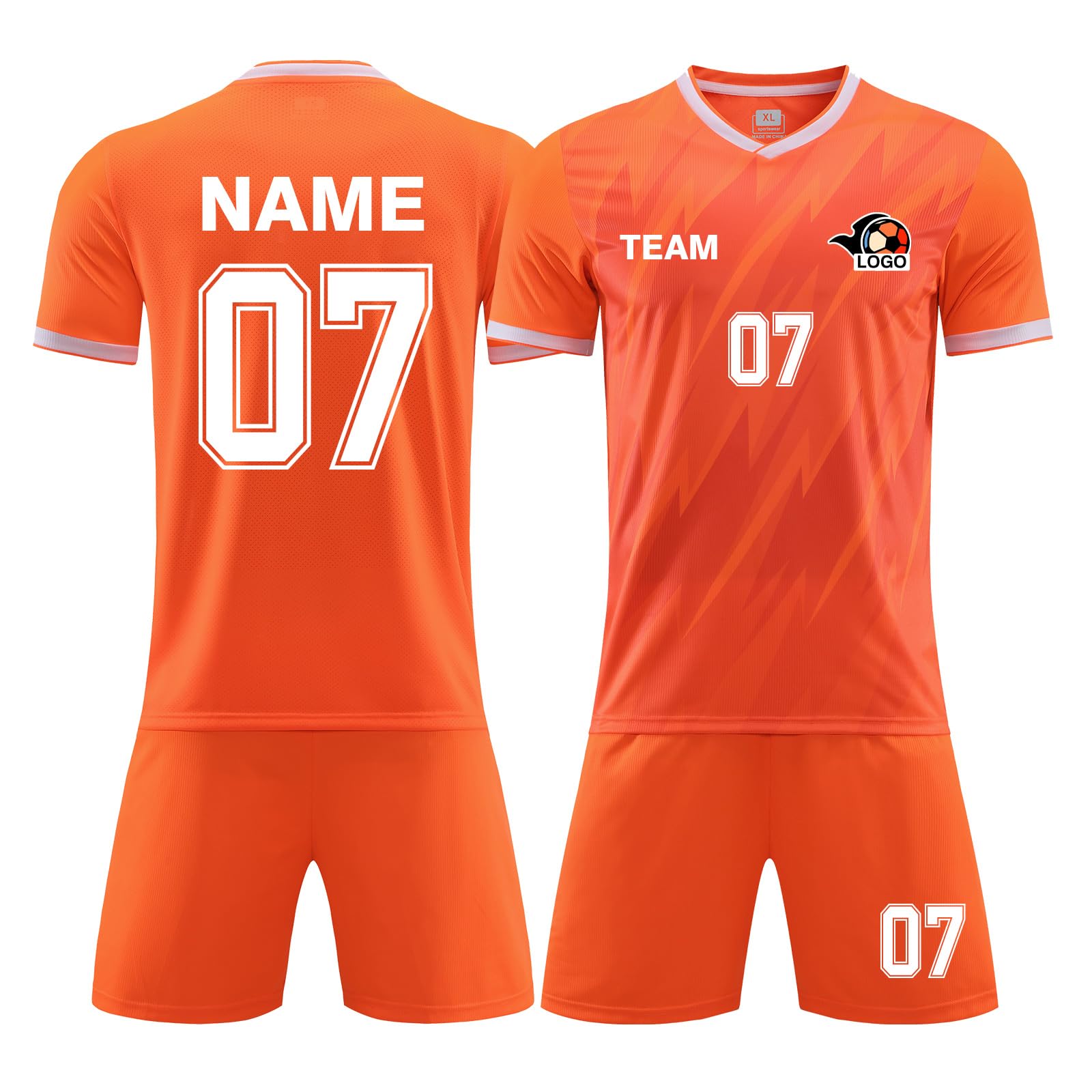 LAIFU Custom Soccer Jerseys for Men Women Customizable Soccer Jersey for Kids Adults