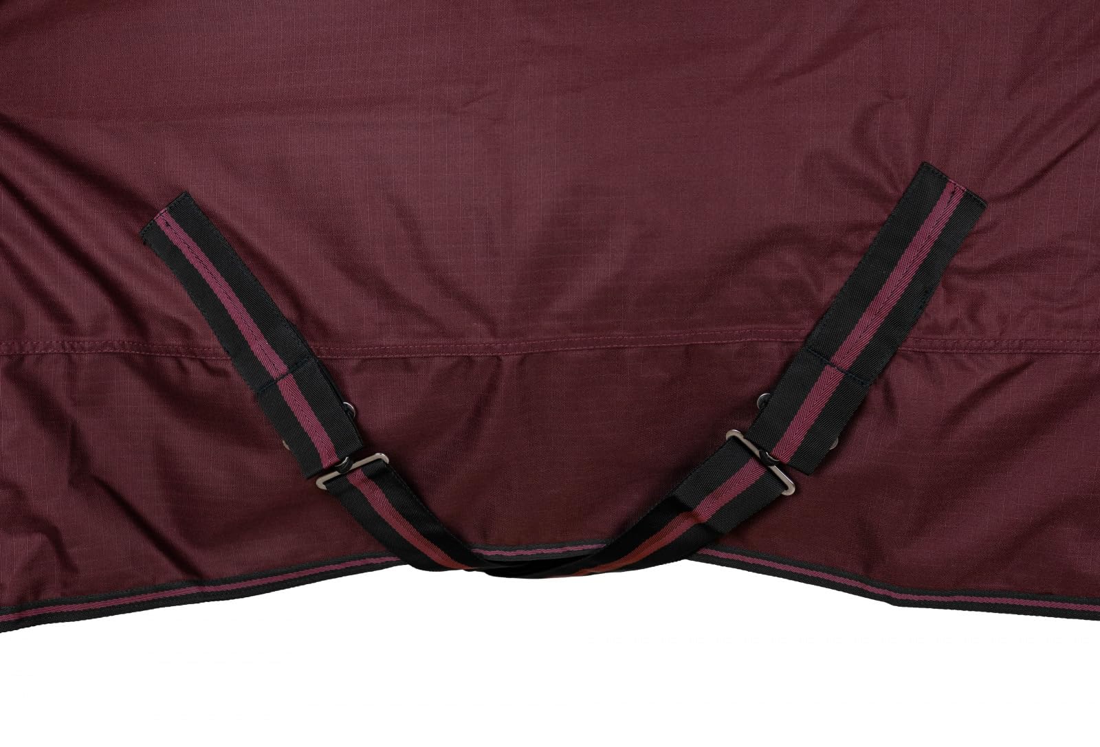 RL24 - Winterdecke Weidedecke Basicline 600D Weinrot 115 cm (100g) | Pferdedecke mit Füllung – atmungsaktive, Wind- & wasserdichte Outdoordecke mit Innenfutter & Kreuzbegurtung