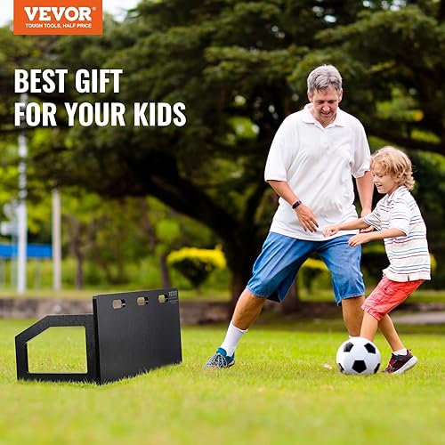 Miniatura 7 de VEVOR40 X16 Portable Soccer Wall with 2 Angles Rebound, Foldable HDPE Kickback Rebound Board, Soccer Training Equipment for Kids and Adults, Passing