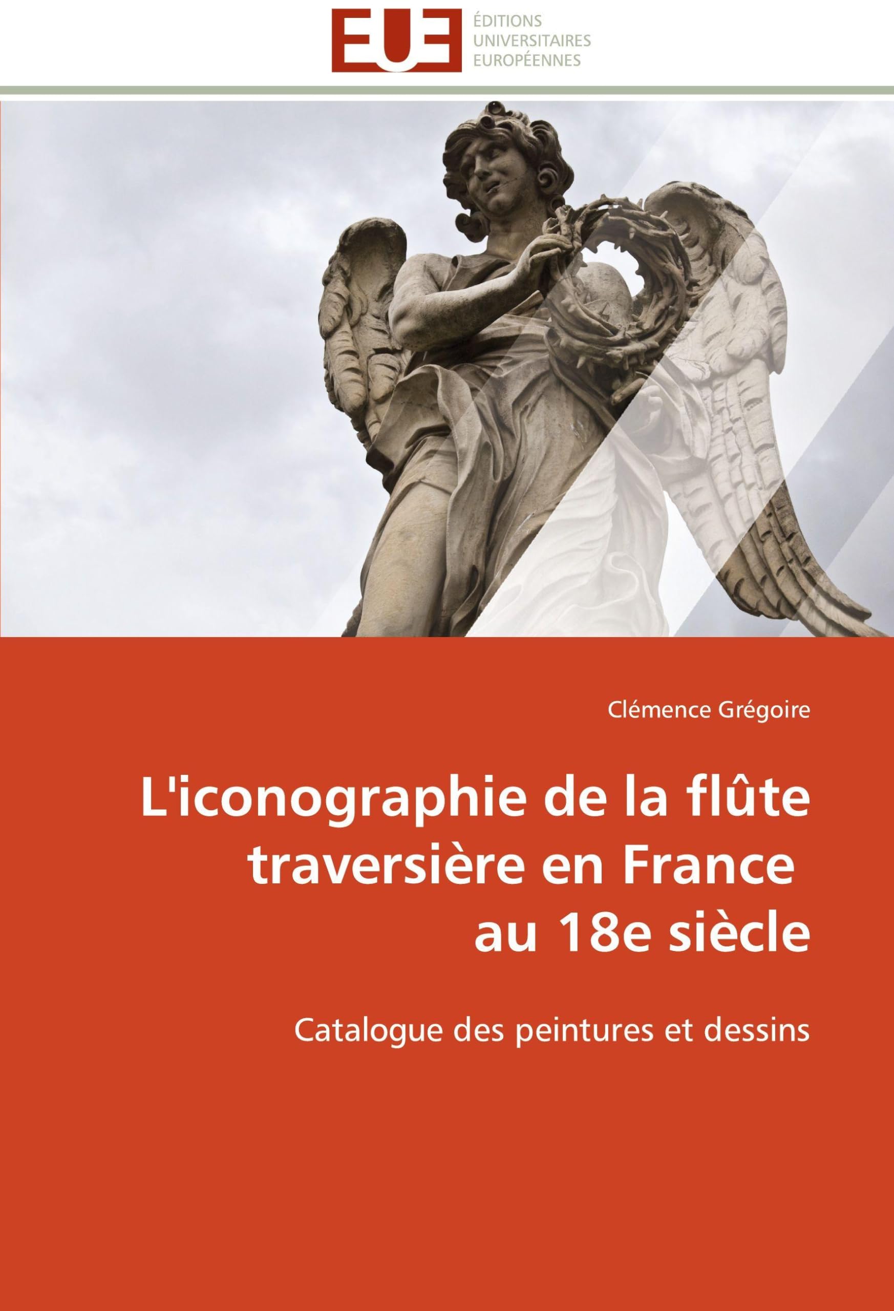Flûte traversière au 18e siècle en France, beau livre d'iconographie et peintures