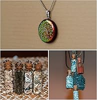 Vista 5 de uxcell 200 ganchos pequeños de ojo de tornillo con rosca, tornillos roscados, tornillo autorroscante de 0.31 x 0.39 pulgadas para hacer joyas, Plata