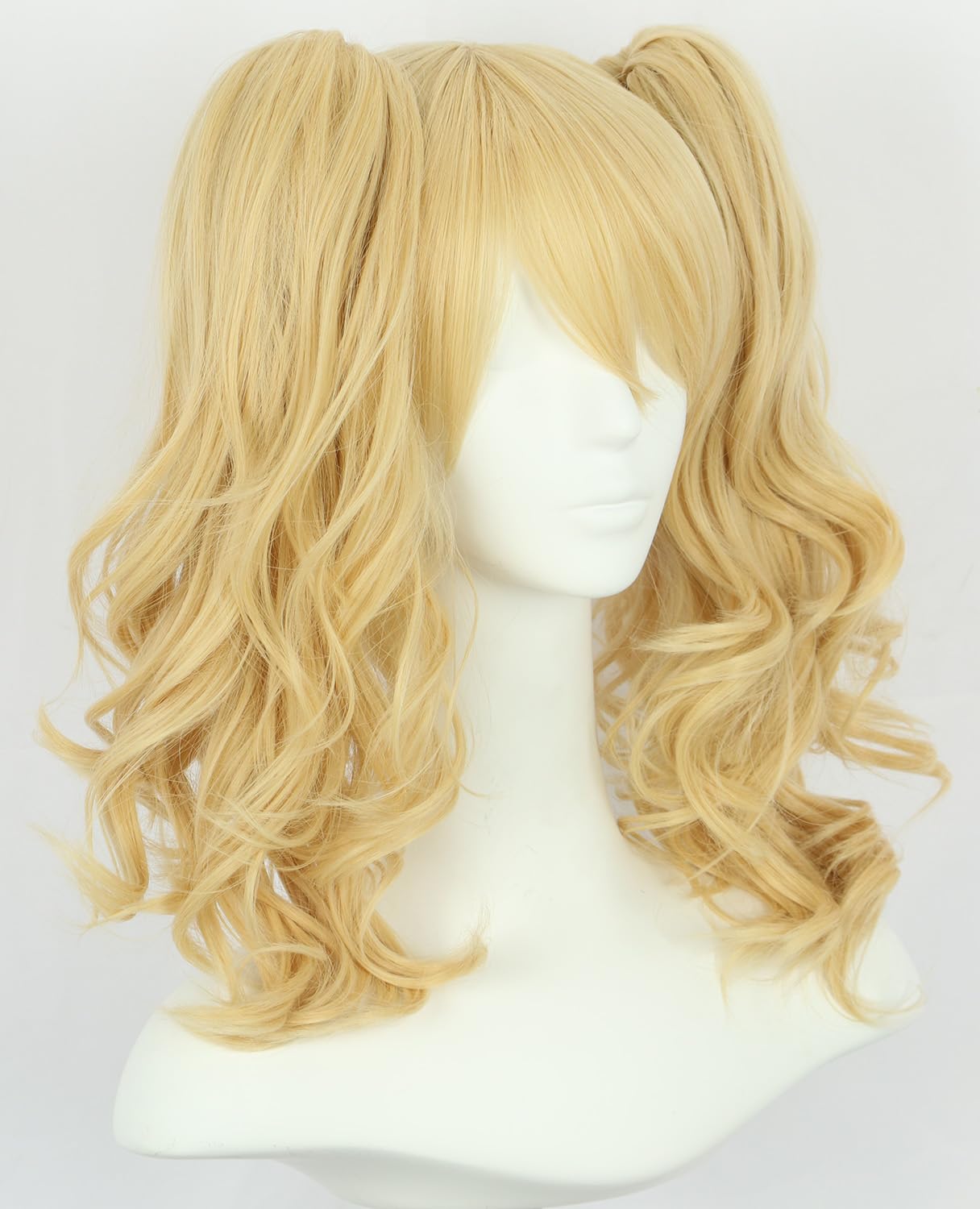 Karlery Women's Long Ponytail Blonde Wig Lolita Clip In Thick Claw Drawstring Pigtail Wig for Halloween Costume Anime Cosplay - Image 3