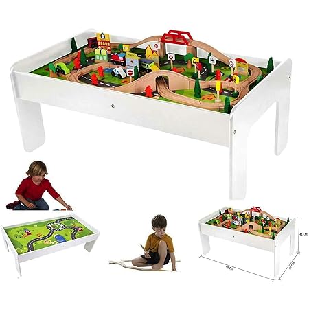 kids car activity table
